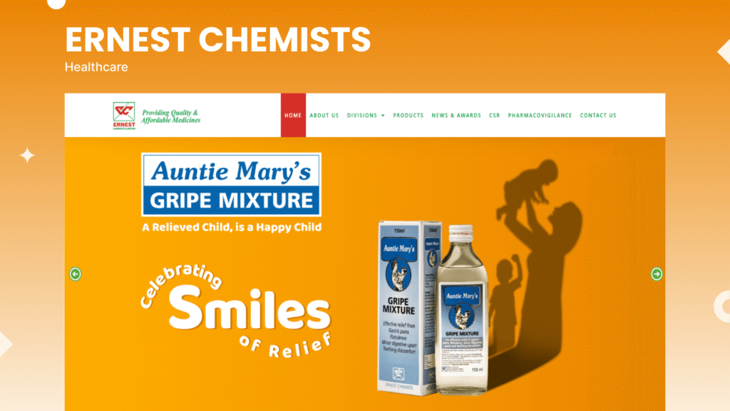 ERNEST - chemists limited